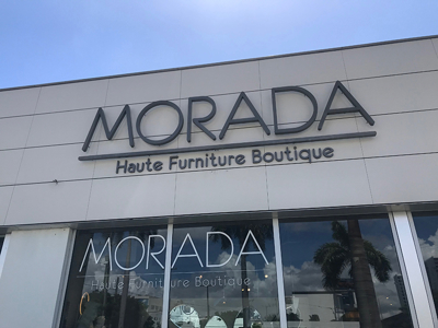Morada Channel Letters Photo